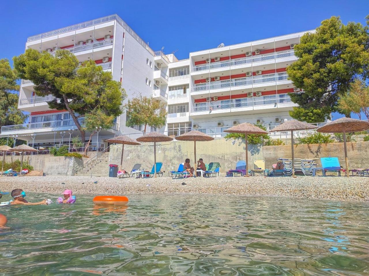 Siagas Beach Hotel Agioi Theodoroi Ngoại thất bức ảnh